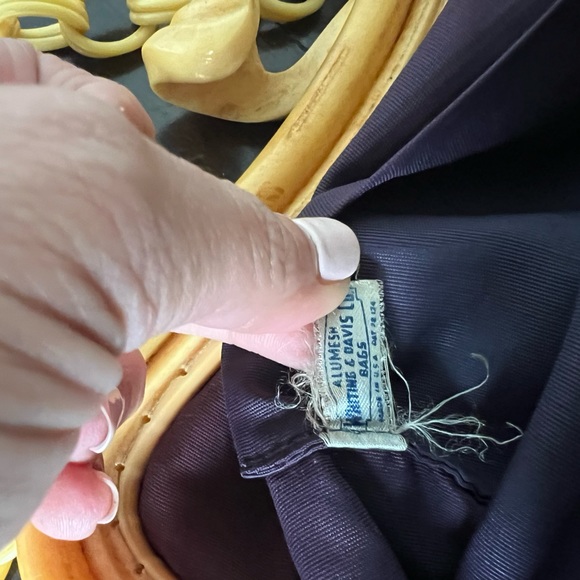 Vintage Whiting and Davis Co. Mesh Top Handle Bag 1930’s Art Deco Antique Purse - Picture 7 of 10